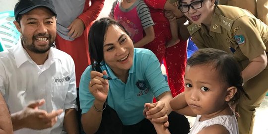 Peduli kesehatan anak-anak, istri Wali Kota Bitung lakukan hal ini