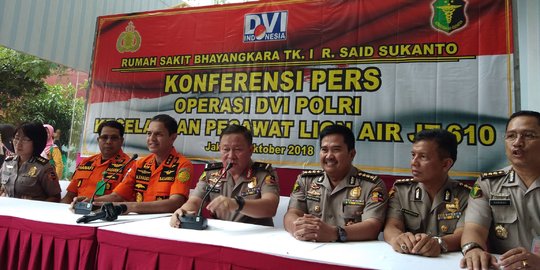 Identifikasi korban Lion Air: Gigi dan sidik jari tak ditemukan