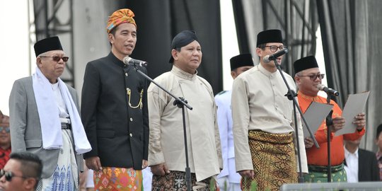 Visi misi Prabowo dan Jokowi mirip, cara mewujudkannya jadi pembeda