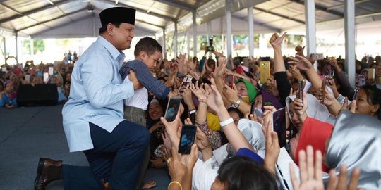 Diduga kampanye depan anak-anak, Prabowo Subianto dilaporkan ke Bawaslu