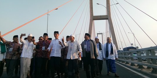 Jokowi dilaporkan ke Bawaslu gara-gara gratiskan Jembatan Suramadu