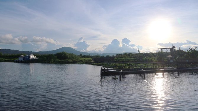 danau tondano di minahasa