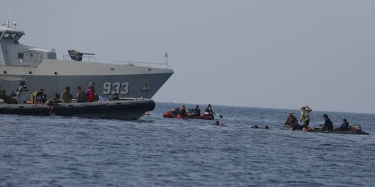 Asal sinyal black box Lion Air berjarak 400 meter dari titik hilang pesawat