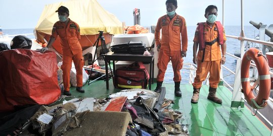 Keluarga korban Lion Air dilarang memasuki area penemuan barang