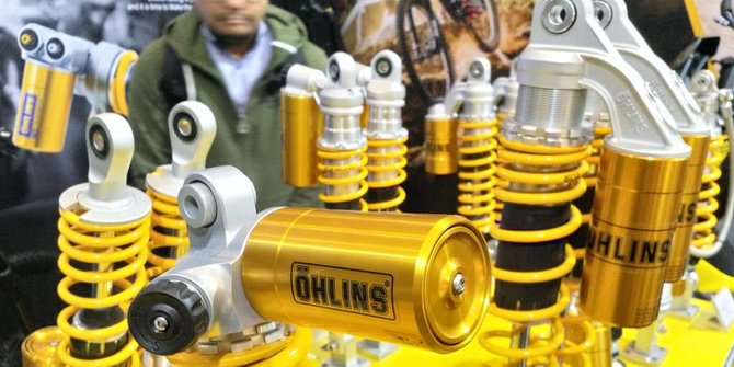 IMOS 2018: Ohlins Indonesia pamerkan teknologi terdepan suspensi sepeda motor