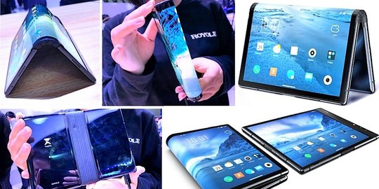 Salip Samsung, pabrikan China ini rilis smartphone lipat canggih