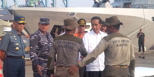 Jokowi berterimakasih kepada Taifib karena temukan black box Lion Air