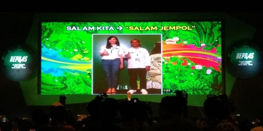 Jokowi ke relawan pengusaha muda: Tagar kita #01IndonesiaMaju