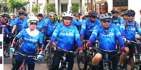 BTN Tour de Borobudur jajal tol Batang - Semarang