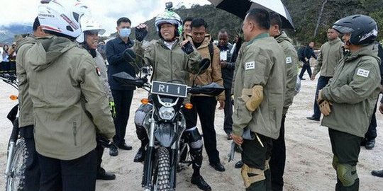 Jokowi: Dari produksi 6,5 juta unit sepeda motor, hampir 600 ribu untuk ekspor