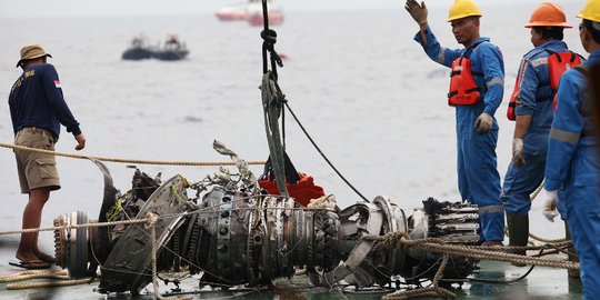 Bukan bodi Lion Air, bongkahan di dasar perairan Tanjung Karawang hanya lempengan