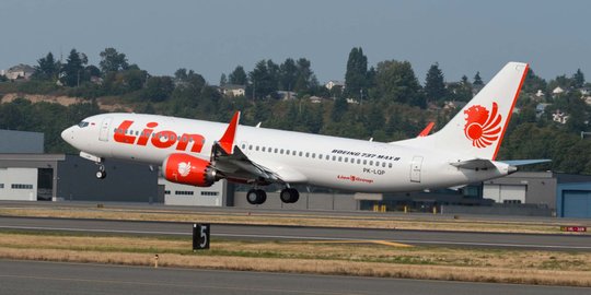 Sebelum jatuh, Lion Air PK-LQP tak alami kerusakan saat terbang dari Bali