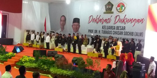 Didukung dinasti Tubagus Chasan Sochi, Jokowi pede menang di Banten