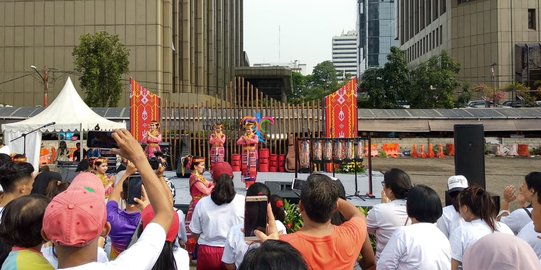 Nuansa Danau Toba bikin heboh CFD Jakarta