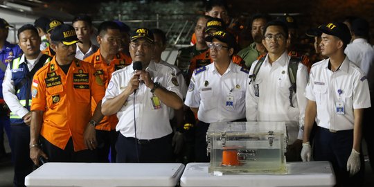 KNKT butuh dua minggu verifikasi data black box pesawat Lion Air JT 610