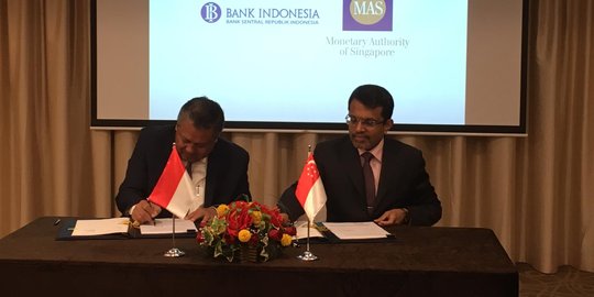 BI dan Singapura sepakati perjanjian keuangan bilateral USD 10 miliar