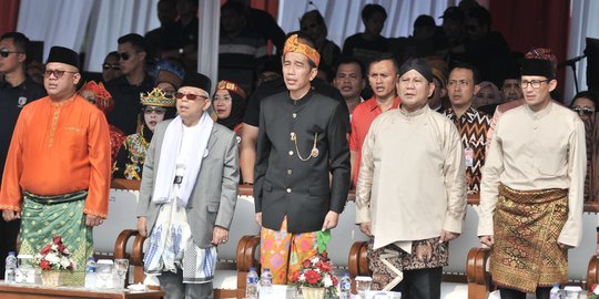 Survei Y-Publica: Jokowi-Ma'ruf ungguli Prabowo-Sandi di 7 Pulau Indonesia