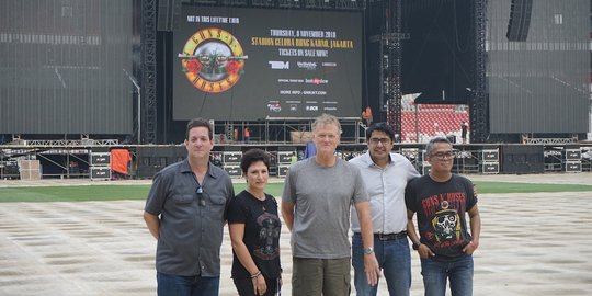 Indonesia jadi konser pembuka Guns N' Roses di Asia