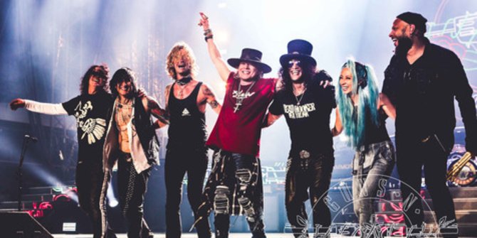 Konser Guns N' Roses di GBK berdurasi 3 jam dan tanpa band pembuka