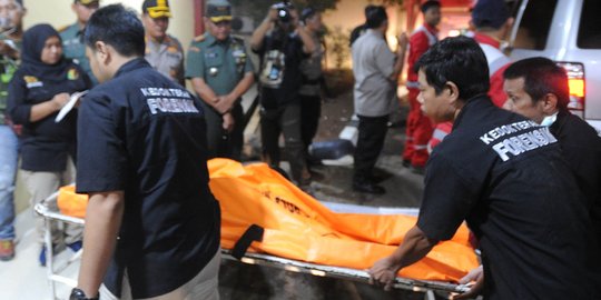 Rabu pagi, total 185 kantong jenazah dievakuasi dari kecelakaan Lion Air