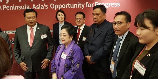 Gubernur Olly Dondokambey dampingi Megawati di The KOR-ASIA Forum 2018