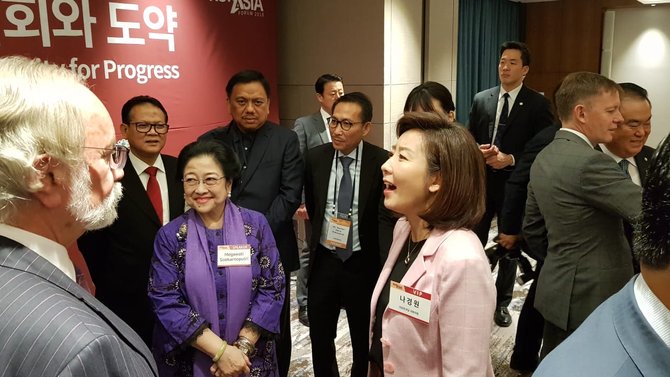 megawati di the kor asia forum