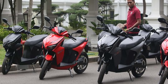 Motor listrik gesits akan dibanderol Rp 20 juta per unit