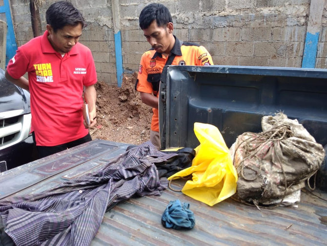 jasad di sungai cirarap