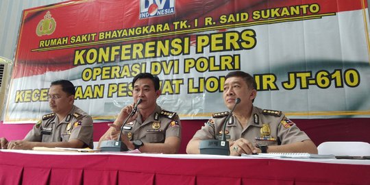 Polri akui kesulitan identifikasi korban Lion Air dari rekam medis gigi