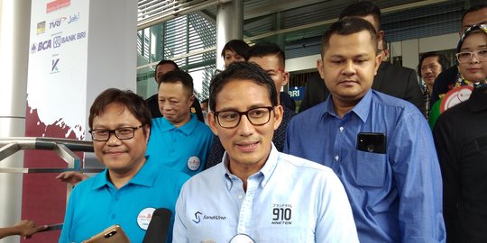 Sandiaga soal Wagub DKI: Kita serahkan saja ke PKS