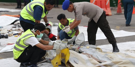 7 Penumpang Lion Air jatuh kembali teridentifikasi, ini identitasnya