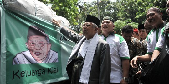 Ma'ruf Amin dilaporkan terkait janji bagi-bagi tanah, ini tanggapan timses