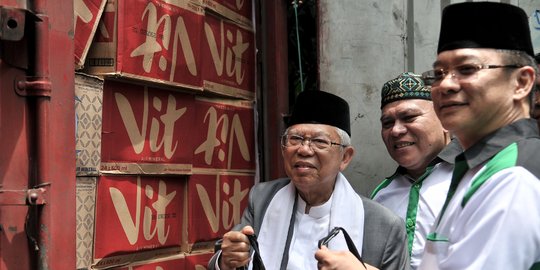Prabowo minta maaf, Ma'ruf Amin bilang 'terserah masyarakat Boyolali'