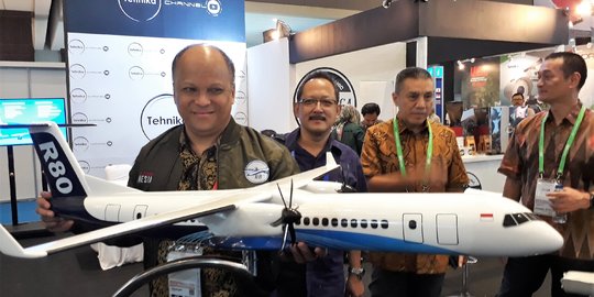 Pesawat R80 Dirancang Mampu Angkut 100 Penumpang
