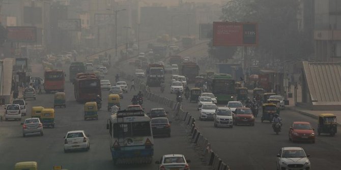 New Delhi Larang Truk Masuk Kota karena Polusi Kian Parah