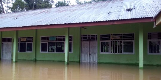 Banjir Landa Indragiri Hulu, Sejumlah Sekolah Diliburkan