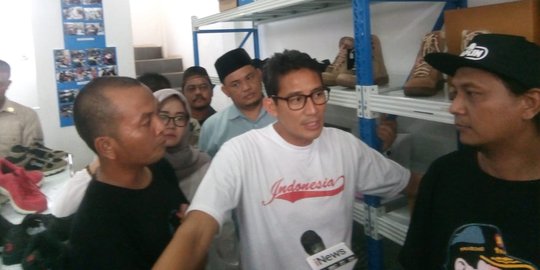 Sandiaga duga 'Politik Genderuwo' Jokowi maksudnya Mafia Ekonomi