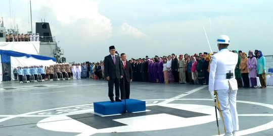 Ketua MPR peringati Hari Pahlawan di atas KRI Banda Aceh
