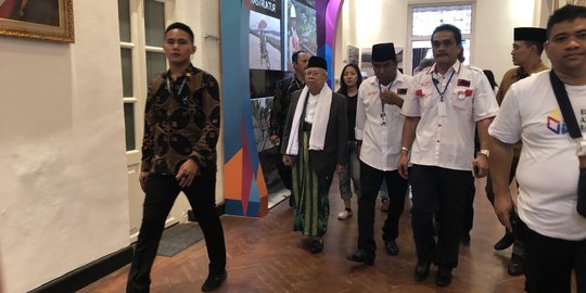 Cawapres Ma'ruf Harap Dukungan dari Musisi Jalanan Bergema di Ibu Kota