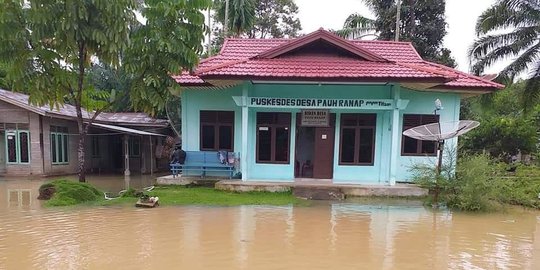 Lima Kabupaten di Riau Terendam Banjir