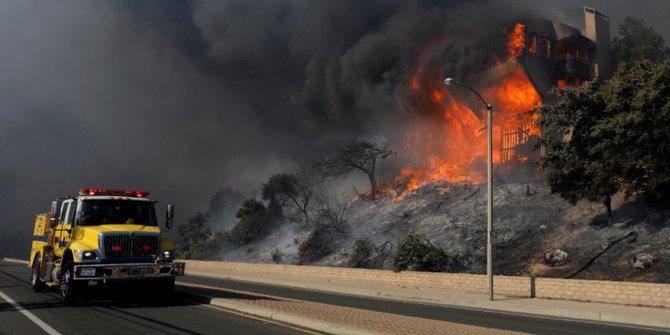 Korban Tewas Kebakaran Hutan California Bertambah Jadi 9 Orang, Puluhan Lain Hilang