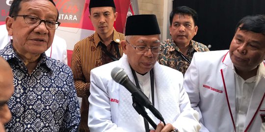 Ma'ruf Amin: Orang Sehat Bisa Lihat Prestasi Jokowi, Kecuali Budek, Buta & Bisu