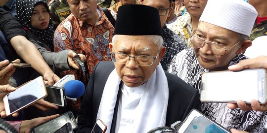 Ma'ruf Amin: Setiap Hari Ada Deklarasi untuk Jokowi-Ma'ruf Amin di Jabar