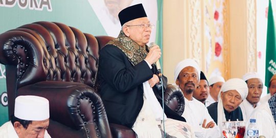 Ma'ruf Ngaku Tak Maksud Menuduh Politisi Soal Buta dan Budek