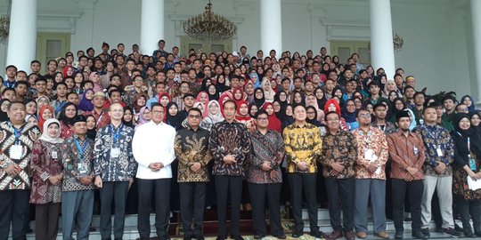 Jokowi Titip Pesan Optimisme pada Peserta Indonesia Millenial Movement