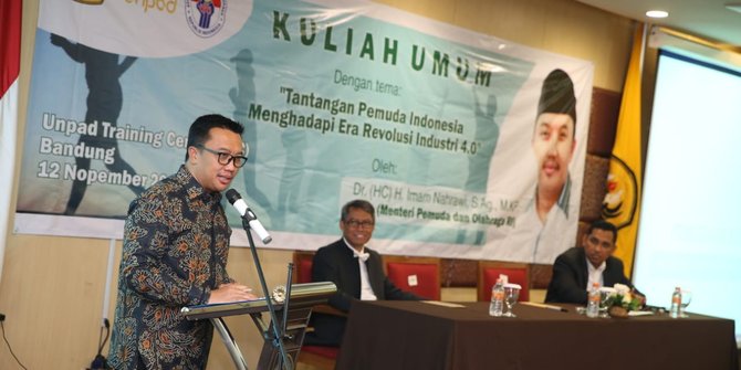 Menpora: Tantangan Pemuda Indonesia ke Depan Tidak Mudah