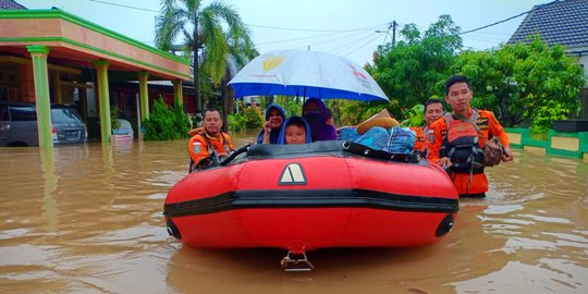 Palembang Dilanda Banjir Terparah Sejak 15 Tahun Lalu