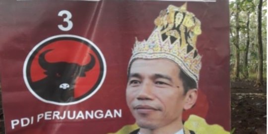 Bantah Sebar Poster 'Jokowi Raja', Gerindra Akui Kurang Kreatif