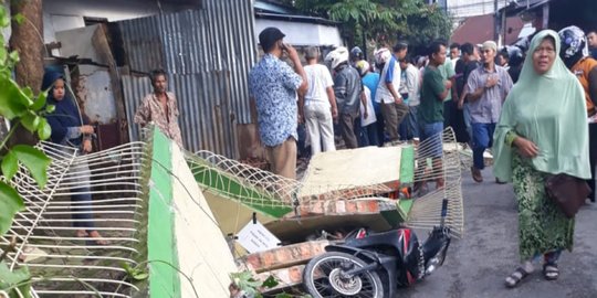 Sejumlah Saksi Diperiksa Terkait Tembok SD Roboh di Pekanbaru Tewaskan Dua Pelajar