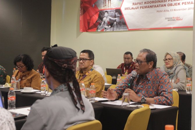 rapat koordinasi pembangunan karakter melalui pemanfaatan objek pemajuan kebudayaan